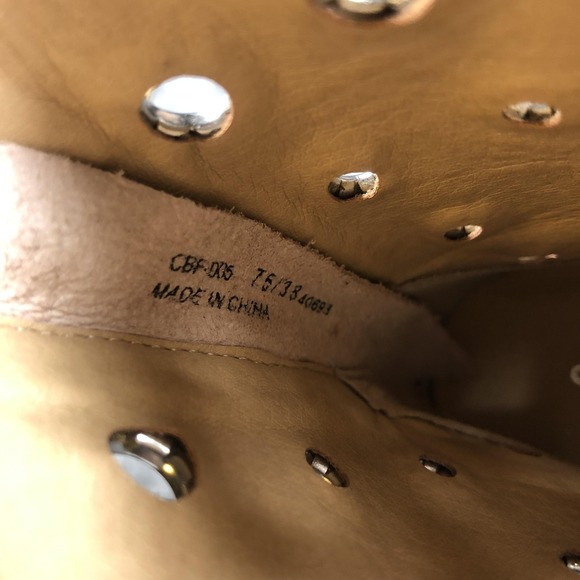 Chinese Laundry Boots Womens Size 7.5 Pink Suede Grommet Ankle Block Heel - Picture 11 of 16